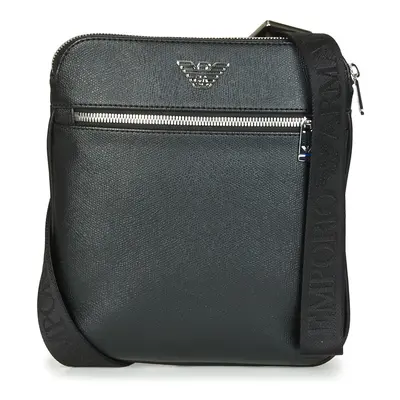 Emporio Armani BUSINESS FLAT MESSENGER BAG Kistáskák Fekete