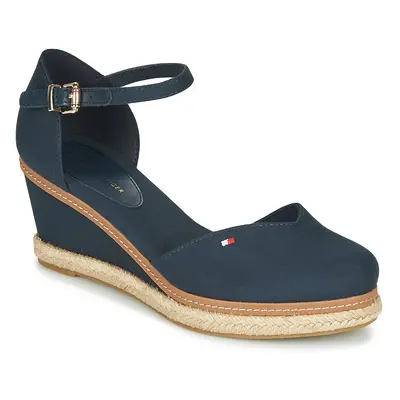 Tommy Hilfiger BASIC CLOSED TOE MID WEDGE Szandálok / Saruk Kék