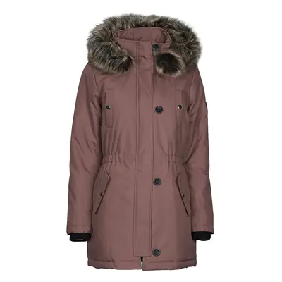 Only ONLIRIS FUR WINTER PARKA CC OTW Parka kabátok Rózsaszín