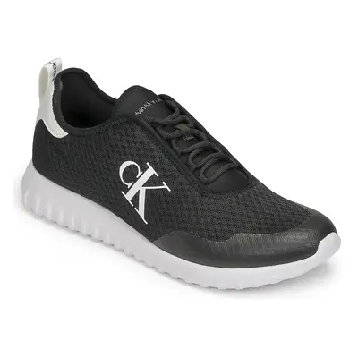 Calvin Klein Jeans SPORTY RUNNER EVA SLIPON MESH Rövid szárú edzőcipők Fekete