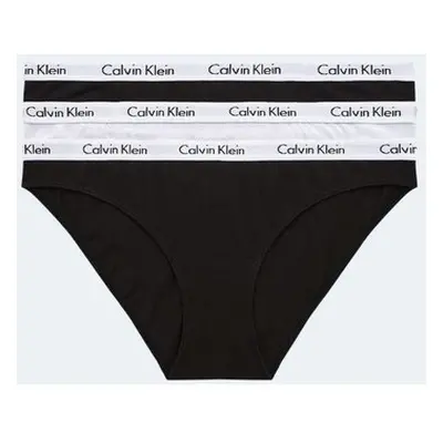 Calvin Klein Jeans 000QD3587E 3P THONG Bugyik Sokszínű