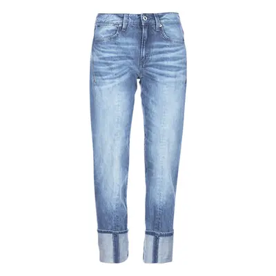 G-Star Raw LANC 3D HIGH STRAIGHT 3/4-es & 7/8-os farmerek Kék