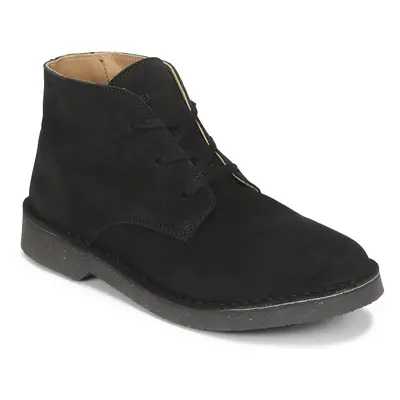 Selected SLHRIGA NEW SUEDE DESERT BOOT Csizmák Fekete