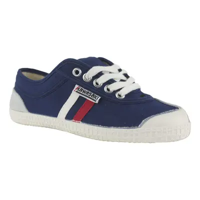 Kawasaki Retro 23 Canvas Shoe K23 90W Navy Stripe Divat edzőcipők Kék