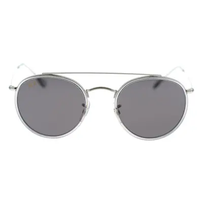 Ray-ban Occhiali da Sole Round Double Bridge RB3647N 9211B1 Napszemüvegek Ezüst