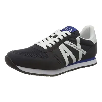 EAX SNEAKER XUX017XCC68K487 Divat edzőcipők Tengerész