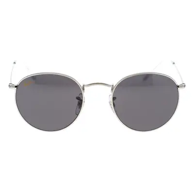 Ray-ban Occhiali da Sole Round Metal RB3447 9198/B1 Napszemüvegek Ezüst