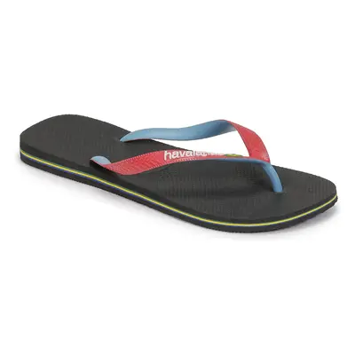 Havaianas BRASIL MIX Lábujjközös papucsok Fekete