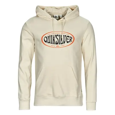 Quiksilver IN CIRCLES HOODIE Pulóverek Bézs