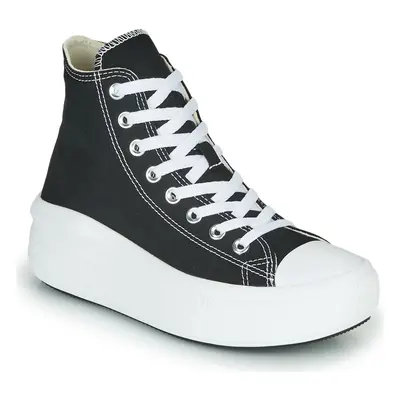 Converse Chuck Taylor All Star Move Canvas Color Hi Magas szárú edzőcipők Fekete