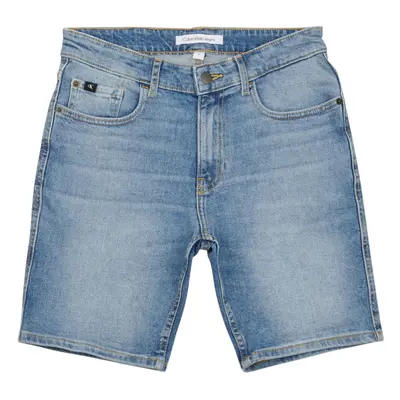 Calvin Klein Jeans REG SHORT MID BLUE Rövidnadrágok Kék