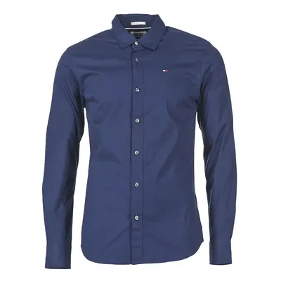 Tommy Jeans TJM ORIGINAL STRETCH SHIRT Hosszú ujjú ingek Tengerész