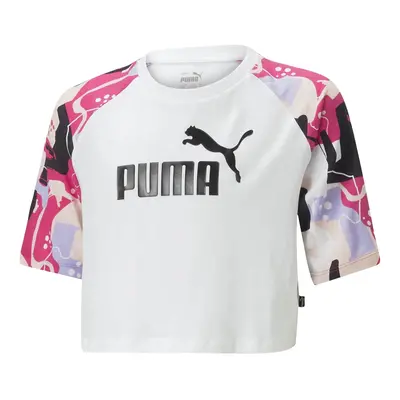 Puma G ESS+ ART RAGLAN TEE Rövid ujjú pólók Fehér