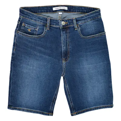 Calvin Klein Jeans REGULAR SHORT ESS BLUE Rövidnadrágok Kék