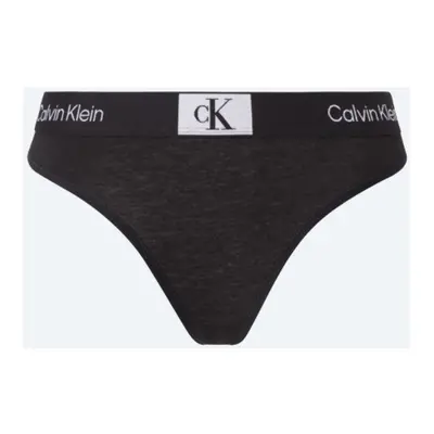 Calvin Klein Jeans 000QF7221EUB1 MODERN THONG Bugyik Fekete