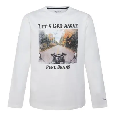 Pepe jeans - Rövid ujjú pólók Fehér