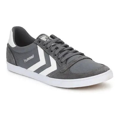 hummel TEN STAR LOW CANVAS Rövid szárú edzőcipők Szürke