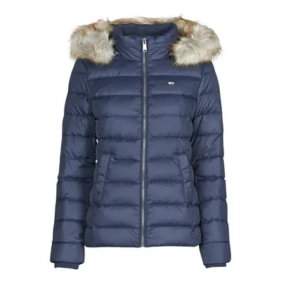 Tommy Jeans TJW BASIC HOODED DOWN JACKET Steppelt kabátok Tengerész