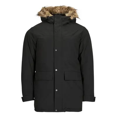 Jack & Jones JJCHAMP PARKA JACKET FUR Parka kabátok Fekete