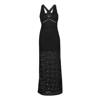 Guess SL LIZA LONG DRESS Hosszú ruhák Fekete