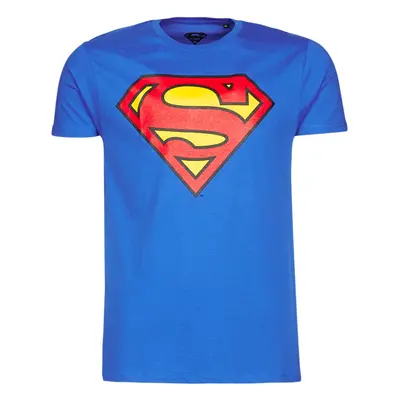 Yurban SUPERMAN LOGO CLASSIC Rövid ujjú pólók Kék