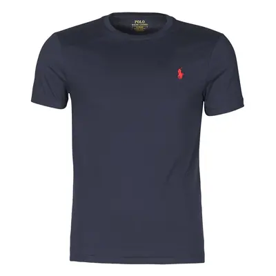 Polo Ralph Lauren T-SHIRT AJUSTE COL ROND EN COTON LOGO PONY PLAYER Rövid ujjú pólók Tengerész