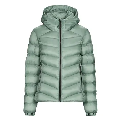 Superdry HOODED FUJI PADDED JACKET Steppelt kabátok Zöld