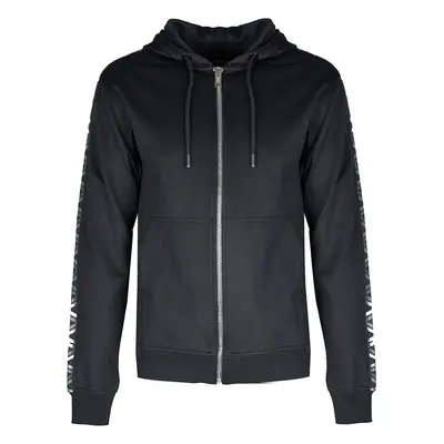 Les Hommes LHG866 LG852 | Zip Up Pulóverek Fekete