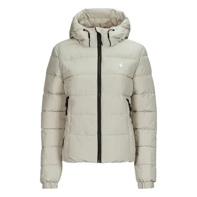 Superdry HOODED SPIRIT SPORTS PUFFER Steppelt kabátok Bézs