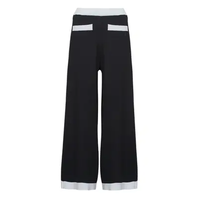 Karl Lagerfeld CLASSIC KNIT PANTS Lenge nadrágok Fekete