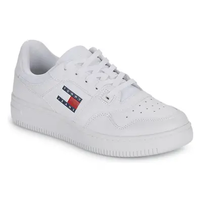 Tommy Jeans TJW RETRO BASKET ESS Rövid szárú edzőcipők Fehér