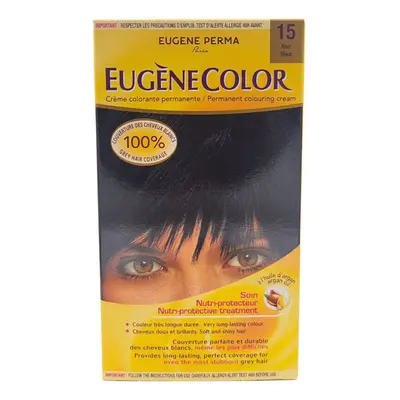 Eugene Perma Permanent Coloring Cream Eugènecolor - 15 Noir Hajfestés Fekete