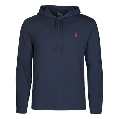 Polo Ralph Lauren K223SC08-LSPOHOODM9-LONG SLEEVE-T-SHIRT Hosszú ujjú pólók Tengerész