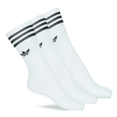 adidas SOLID CREW SOCK X3 Kiegészítők Fehér