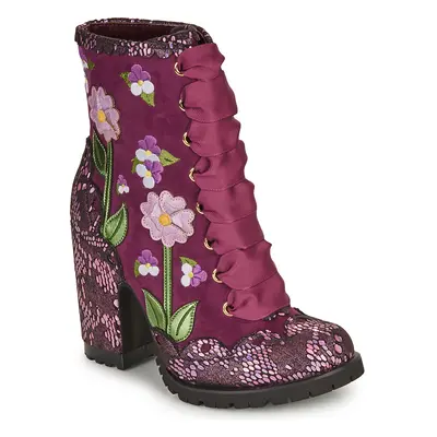 Irregular Choice VIBRANT VIOLET Bokacsizmák Lila