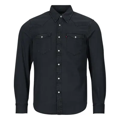 Levis CLASSIC WESTERN STANDARD Hosszú ujjú ingek Kék