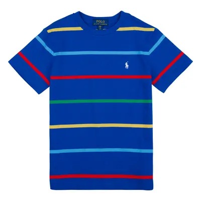 Polo Ralph Lauren SSCNM2-KNIT SHIRTS-T-SHIRT Rövid ujjú pólók Kék