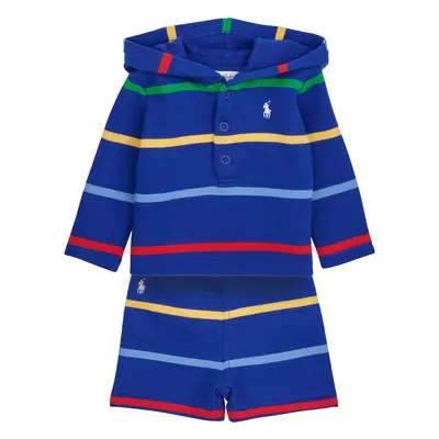 Polo Ralph Lauren LS HOOD SET-SETS-SHORT SET Ruhák Sokszínű