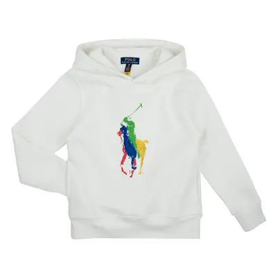 Polo Ralph Lauren PO HOOD-KNIT SHIRTS-SWEATSHIRT Pulóverek Fehér