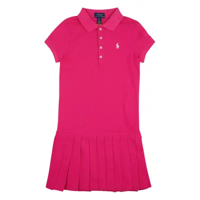 Polo Ralph Lauren SSPLTPOLODRS-DRESSES-DAY DRESS Rövid ruhák Rózsaszín