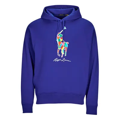 Polo Ralph Lauren SWEATSHIRT BIG POLO PLAYER Pulóverek Kék