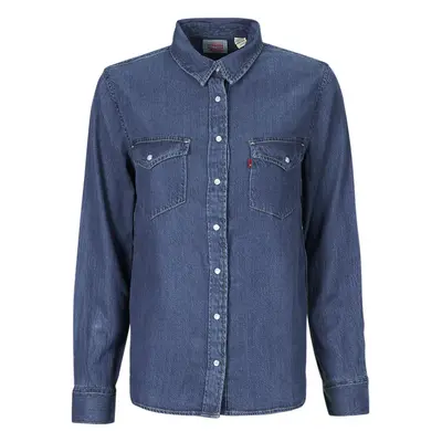 Levis ICONIC WESTERN Ingek / Blúzok Kék