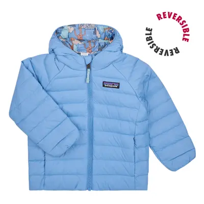 Patagonia BABY REVERSIBLE DOWN SWEATER HOODY Steppelt kabátok Kék