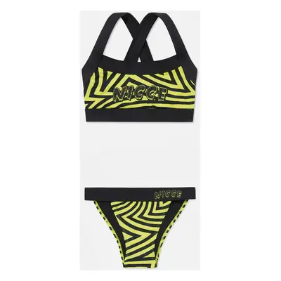 Nicce London Vortex bikini set Fürdőruhák Citromsárga