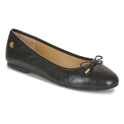 Lauren Ralph Lauren JAYNA-FLATS-CASUAL Balerina cipők / babák Fekete