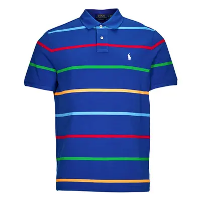 Polo Ralph Lauren POLO COUPE DROITE A RAYURES MULTICOLORES Rövid ujjú galléros pólók Sokszínű