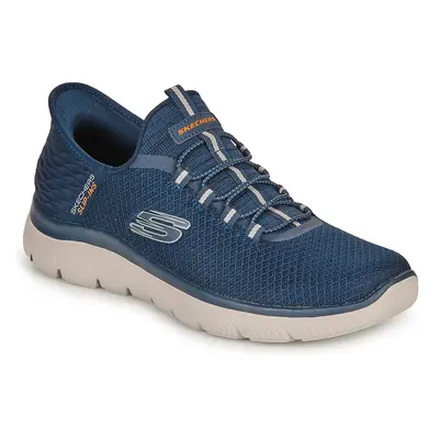 Skechers HANDS FREE SLIP INS SUMMITS - HIGH RANGE Belebújós cipők Kék