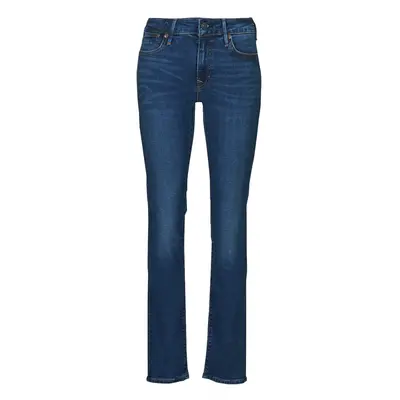 Levis 712 SLIM WELT POCKET Slim farmerek Kék