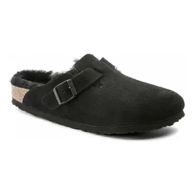 Birkenstock Boston shearling leve Szandálok / Saruk Fekete