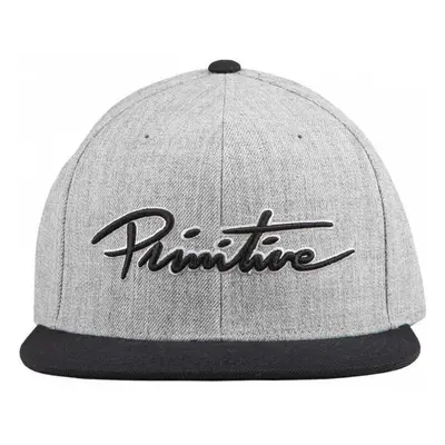 Primitive Cap nuevo script snapback Baseball sapkák Szürke